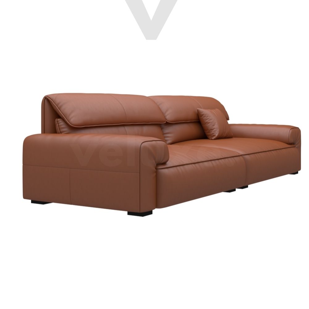 Eleganze İtalyan Deri Modern Koltuk - 3