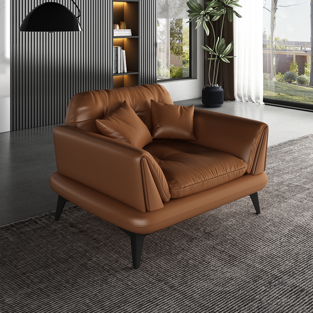 Denso İtalyan Deri Berjer