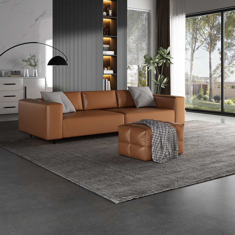 Luce İtalyan Deri Modern Koltuk