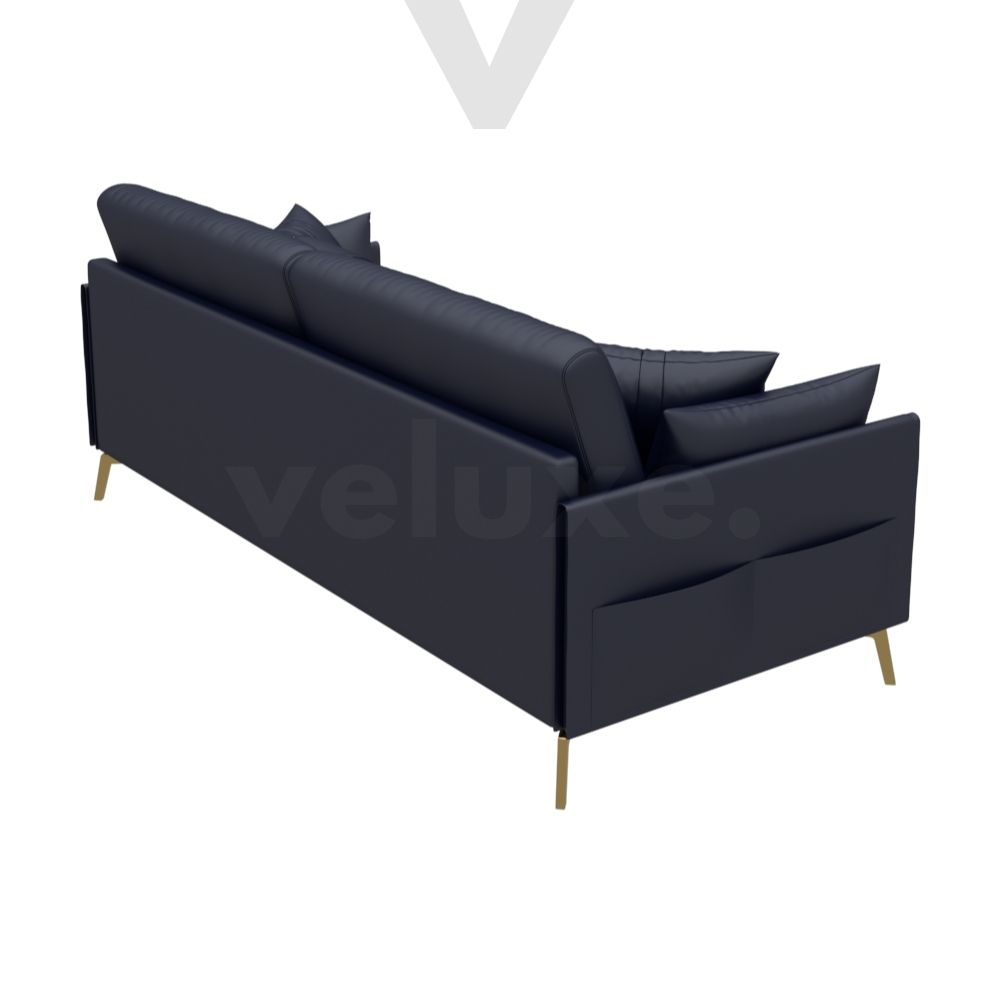 Sole İtalyan Deri Modern Koltuk - 13