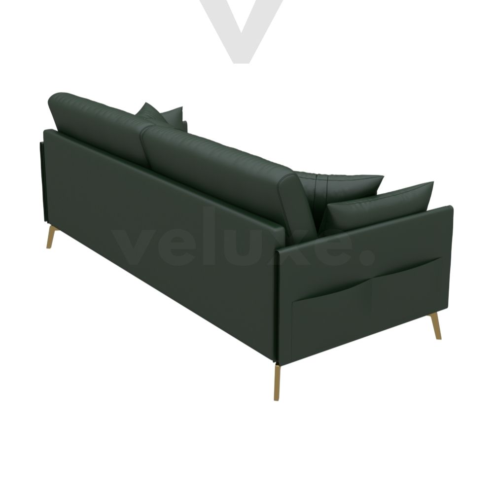 Sole İtalyan Deri Modern Koltuk - 7