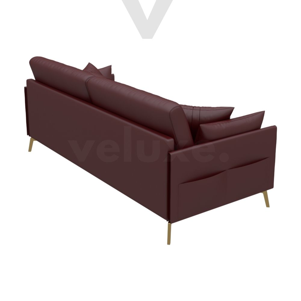 Sole İtalyan Deri Modern Koltuk - 16