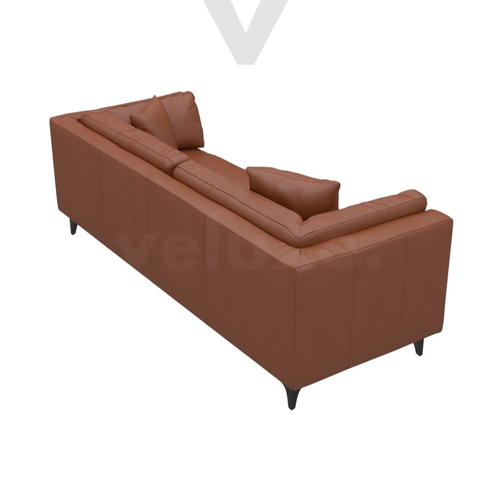 Stella İtalyan Deri Modern Koltuk - 4