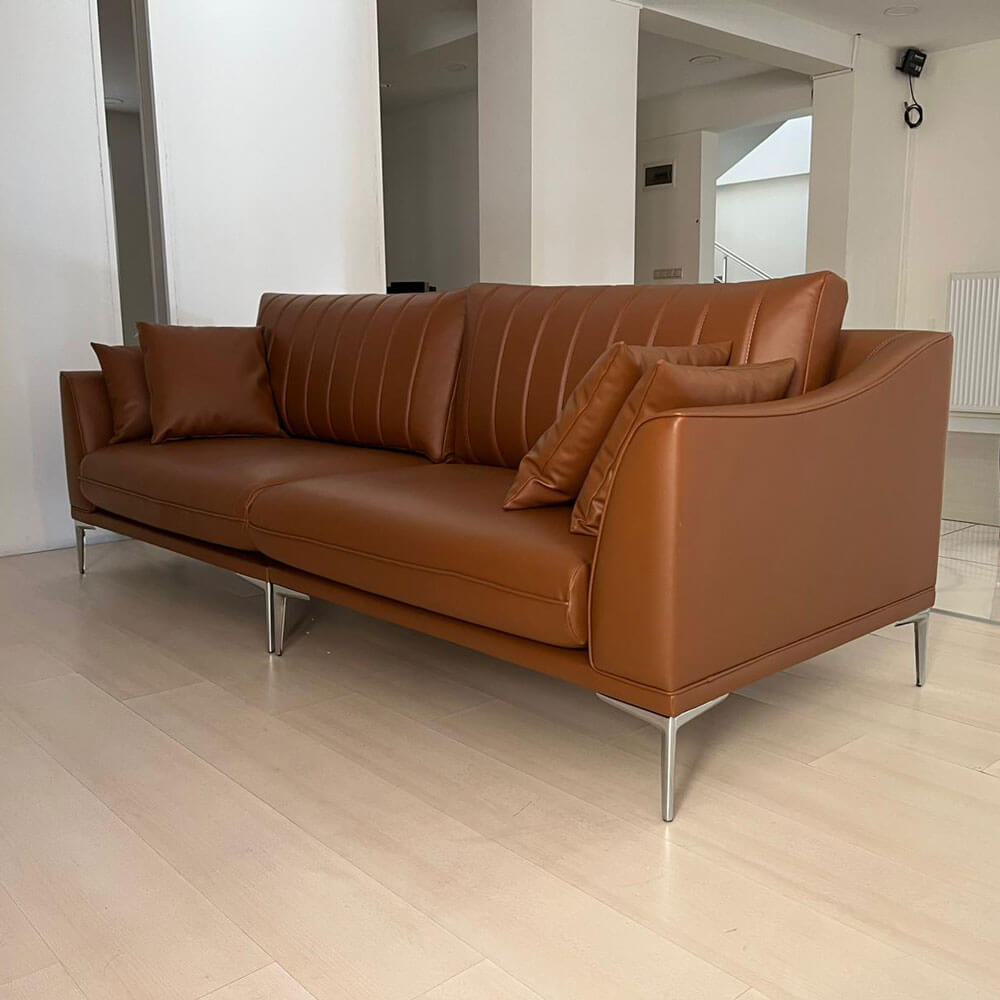 Velva İtalyan Deri Modern Koltuk - 6
