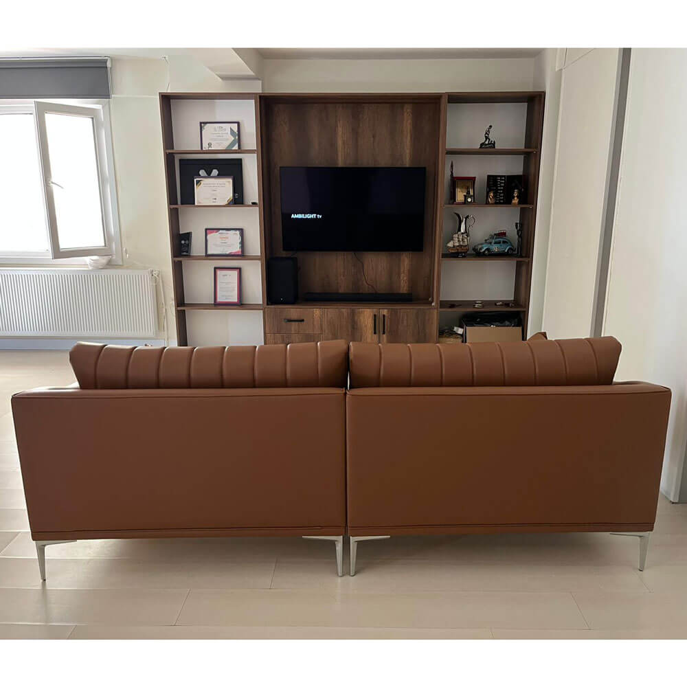 Velva İtalyan Deri Modern Koltuk - 8