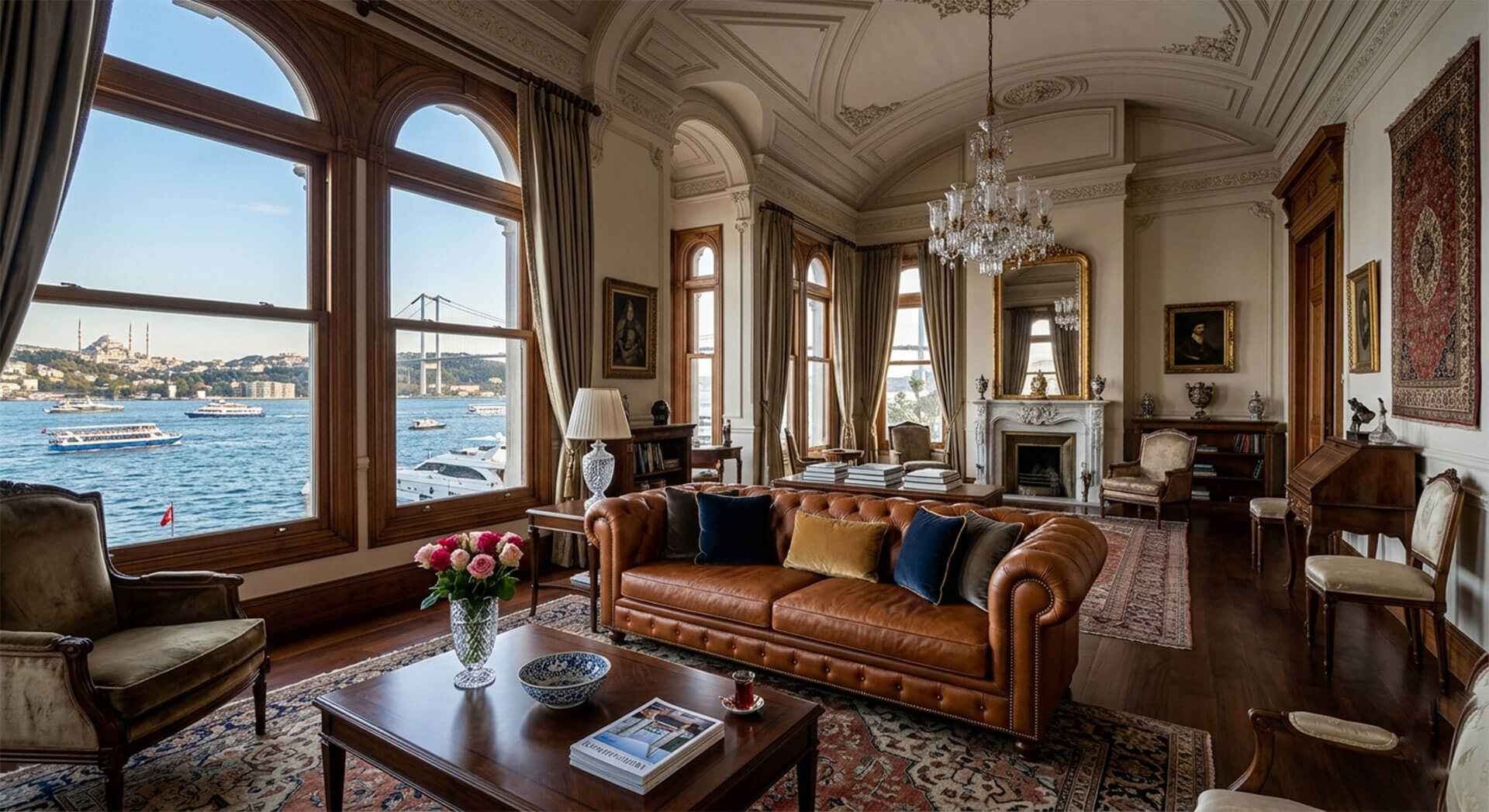 Üsküdar Koltuk Döşeme ve Yalı Mobilyası Restorasyonu Veluxe